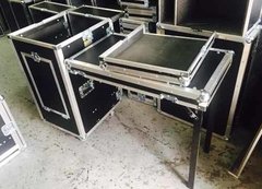 Road Case Rack 10u + Gaveta Com Bancada Lateral - comprar online