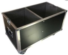 Flight Case Duplo Para Qsc Cp12 Com Rodas - comprar online