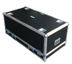 Flight Case Para Attack Vss218a Com Rodas E Suporte Empilham
