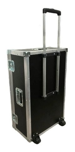 Case Bau 60x60x30cm Com Alça Tipo Mala E Rodas - comprar online