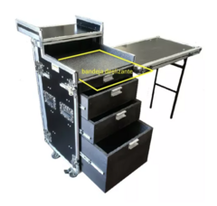 Case Rack Gaveteiro 4 Gavetas + Bandeja Deslizante Notebook MLZF