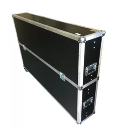 Case Duplo Para Tv70 Polegadas Com Rodas Tv 70 MLZ