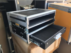 Flight Case Rack Para Mesa De Som + 1u + Gaveta MLZF - comprar online