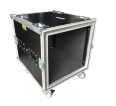 Case Rack 10u Com Amortecimento E Rodas MLZ