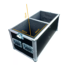 Flight Case Duplo Para Antera Hps 15a MLZ na internet