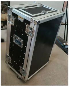 Rack Ui24 + 3u + 8 Bases + Gav + Tablet Rodas E Alça Telescopica MLZF na internet
