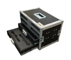 Case Rack 4 Bases + 2 Gavetas Com Regua Energia MLZ