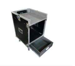 Road Case Rack P/ 01v + 10u + Gaveta MLZF
