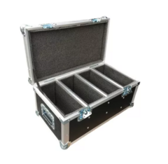 2 Cases Para 4 Par Led Slim 12 X 32 X 38cm Altura MLZ