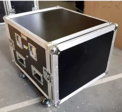 Case Rack 8u Com Amortecimento E Rodas MLZF - comprar online