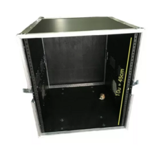 Case Rack 10u Profundidade 55cm Com 4 Respiradores Sem Rodas MLZ - comprar online