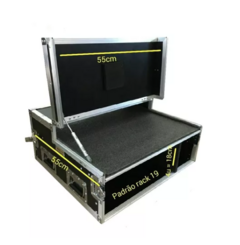 Case Rack 4u Cpu + Tampa Para Monitor Até 24 Polegadas MLZF - comprar online