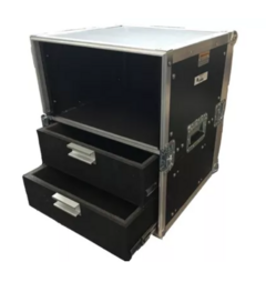 Case Rack 8u + 2 Gavetas 9cm MLZ