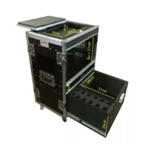 Case Rack Para Ui24 + 2u + 2 Bases Sem Fio + Gaveta Mics MLZF - comprar online