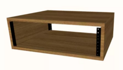 Rack De Estúdio 3u Padrao Madeirado MLZ - comprar online