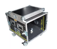 Case Rack 8u Profundidade Util 70cm Com Respirador E Rodas MLZ - comprar online