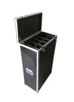 Case Para 10 Ribaltas Triled Com Rodas MLZF