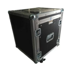Case Rack 6u + Suporte Para Mesa De Som Ajustável Com Rodas MLZ - comprar online