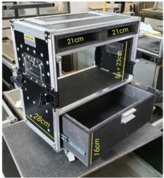 Case Rack Para Ui24 + 1u + 2bases Sem Fio Gaveta MLZF - comprar online