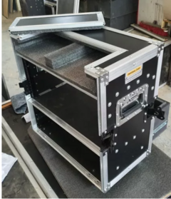 Case Rack Para Ui24 + 1u + 2bases Sem Fio Gaveta MLZF - Universalcases