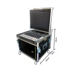 Case Rack Para Xenyx 1832 + 5u Com Rodas MLZ