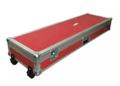 Flight Case Para Nord Stage 3 Hp 76 Vermelho MLZ - comprar online