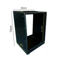 Rack 14u Para Estúdio 14u Com Rodas MLZ - comprar online