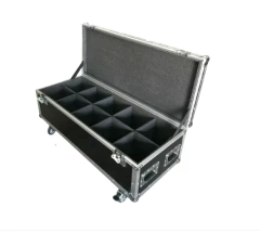 Flight Case Para Cobled Com Garras 10 Unidades Com Rodas MLZ