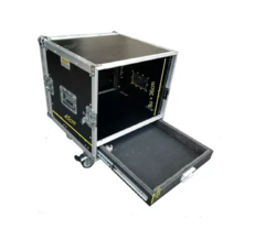 Flight Case Rack 8u + Gaveta Com Rodas MLZ - comprar online