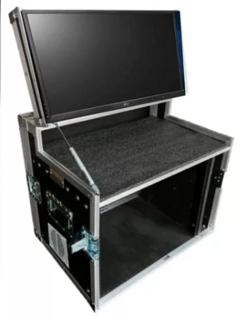 Case Rack Ui24r + 1u + Monitor Até 23 Pol. Com Respiradores MLZ - comprar online