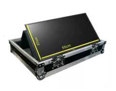 Flight Case Para Monitor De Palco Até 24 Polegadas Ajustavel MLZ - Universalcases