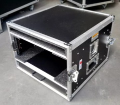 Case Rack 4u Para Cpu + Gaveta + Compartimento Teclado MLZF - Universalcases