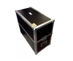Flight Case Duplo Para Caixas Alto Ts 312 Com Rodas MLZ