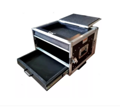 Case Rack Vs 3u Processadora Com Gaveta E Rodas MLZ