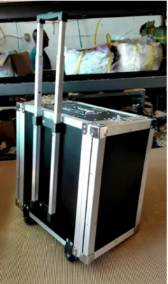 Case Rack Vs 3u Processadora Com Gaveta E Rodas MLZ - Universalcases