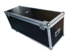 Case Baú 140 X 40 X 58,5cm Altura Com Rodas MLZF