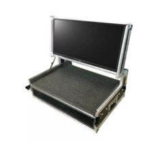 Case Rack Para Monitor 21 Pol. + Compartimento MLZ