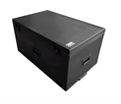 Case Bau 90x60x45cm Black Rodas e Alça Telescopica Mala MLZ - Universalcases