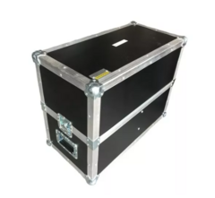 Flight Case Duplo Para Qsc Cp8 Com Rodas MLZ