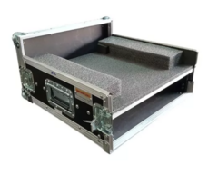 Road Case Para Mesa Behringer Xenyx Qx1202 + 2u Rack MLZ