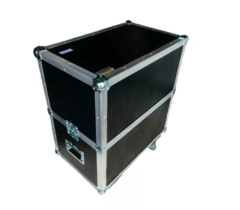 Flight Case Para Rcf Art-910 Duplo Com Rodas MLZ