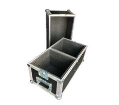 Flight Case Para Rcf Art-910 Duplo Com Rodas MLZ - comprar online