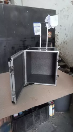Case Baú Medidas Internas 60 X 55 X 30cm. Com Rodas E Alça MLZ na internet