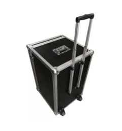 Case Para Rcf J8 Com Rodas E Alça Tipo Mala MLZF