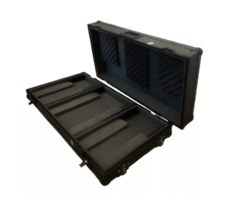 Case Combo Para 2 Cdj900 + Djm900 Black Com Rodas MLZ