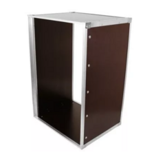 Rack 15u P/ Estudio. Altura Externa 70cm MLZ