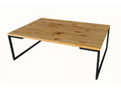 Mesa De Centro 100 X 80 X 40cm Estilo Industrial MLZ