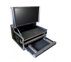 Case rack para monitor + 1u + ATEM mini extreme FTP MLZF na internet
