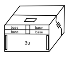 Case Rack Para 4 Bases Sem Fio + 3u Xr18 MLZ - comprar online