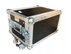 Road Case Rack 6u Prof. 30 Com Rodas MLZ